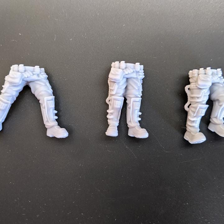 5pc The Iron Guard of Kovlova - Modular Troops (Iron Guard Collection) | 28mm/32mm TTRPG Sci-fi Wargaming Troops Kovlovan Military Soldiers