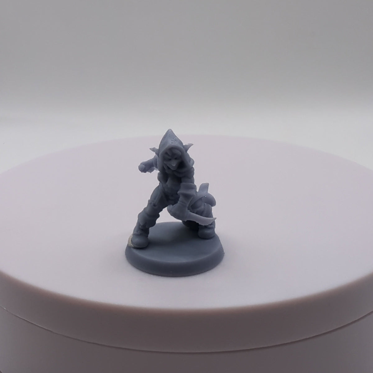 Goblin Rogue Miniature for DnD Dungeons and Dragons Tabletop RPG Miniatures DnD Rogue Goblin Warrior Fighter 28mm/32mm Scale options
