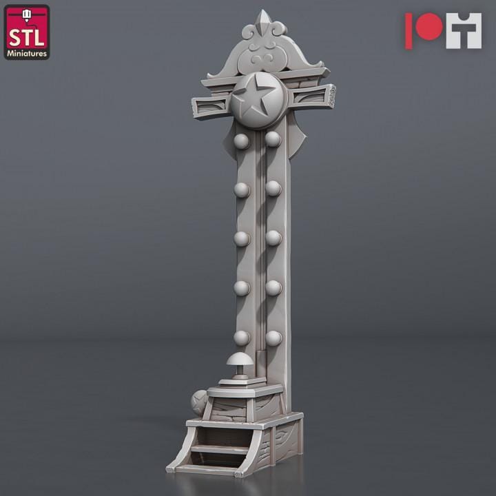 Carnival Hammer Miniature for DnD Dungeons and Dragons 28mm/32mm Scale Carnival Scatter Scenery Props Wargame Fantasy Decoration
