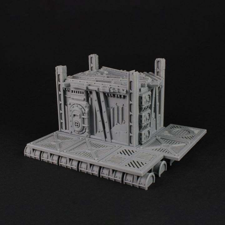 Shanty Town Building — 28mm / 32mm Resin Terrain