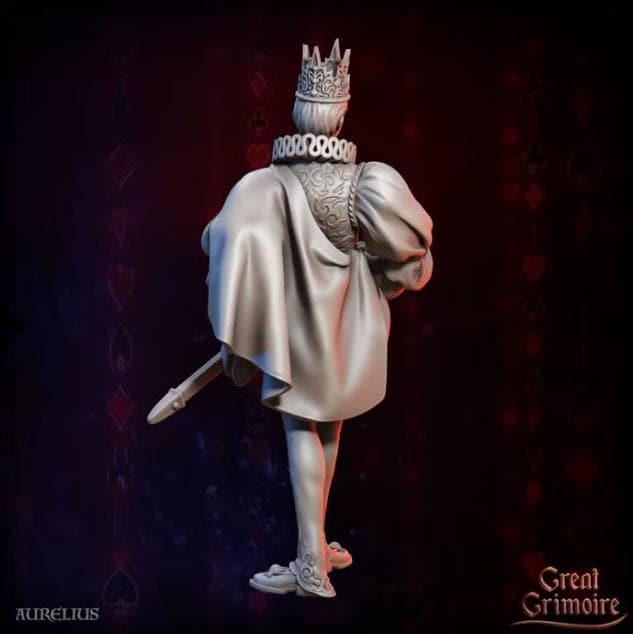 Aurelius Prince Miniature Dungeons and Dragons 28mm/32mm Masquerade Mini RPG DnD Painting Pathfinder 5e Royals - GG
