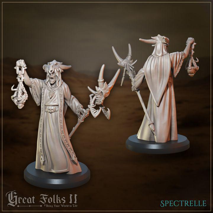 3pc Cultists Moonlight Rites for Dungeons and Dragons 28mm/32mm TTRPG Townsfolk NPC Miniatures Possessed Demons - GG