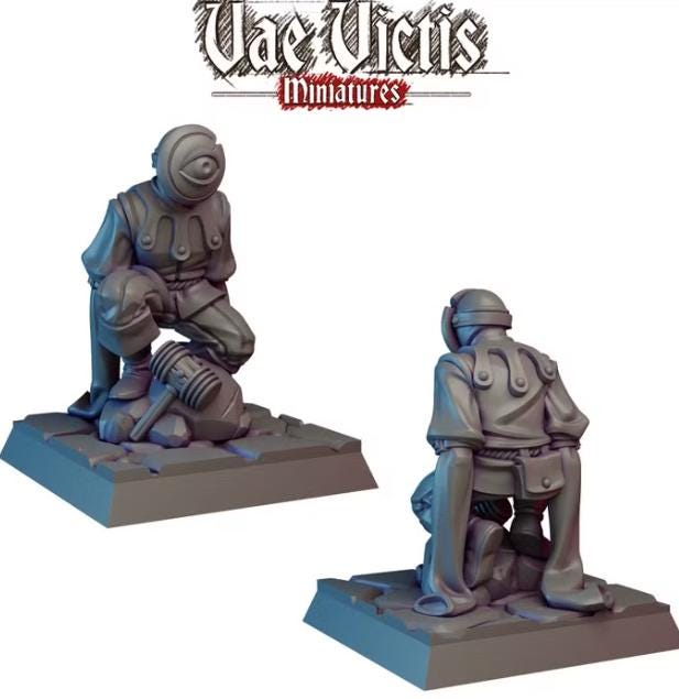 The eye Miniature for DnD Dungeons and Dragons 28mm/32mm Scale TTRPG Fantasy Figurine Monster Figurine - V.V December