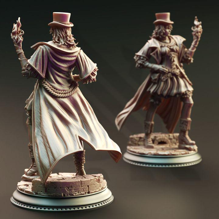 Human Female Arcane Trickster Dungeons and Dragons Arcane NPC RPG Tabletop Miniature DnD Painting Pathfinder 5e DnD Umbra of Nortos - DmS