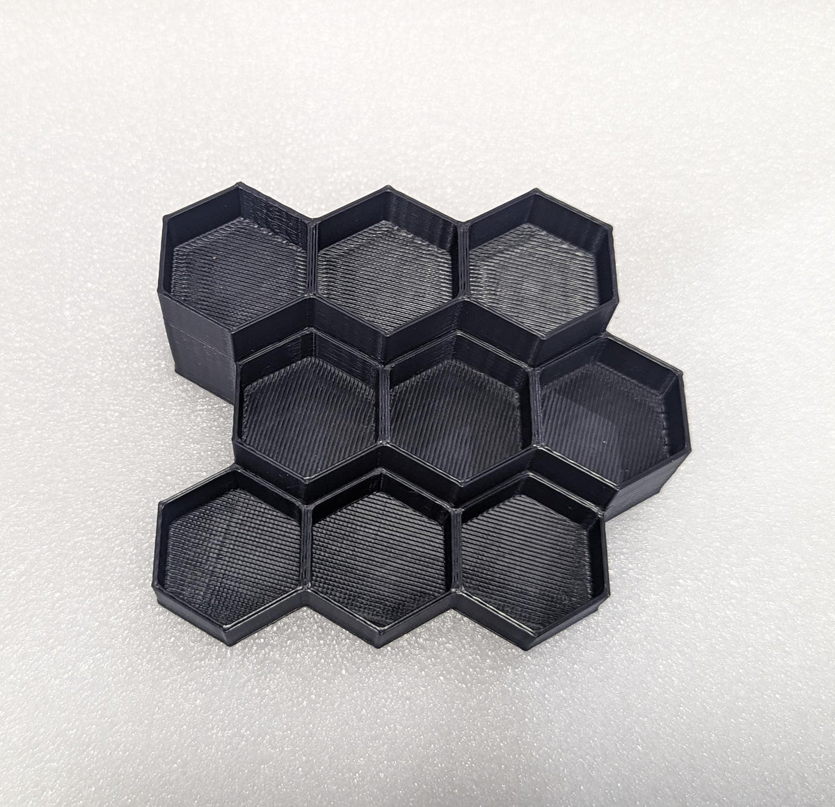 3D Printed Paint Rack Organizer 9 Slot Sections for Vallejo & Army Painter Ideal for DnD Painters and Craft Organization Storage