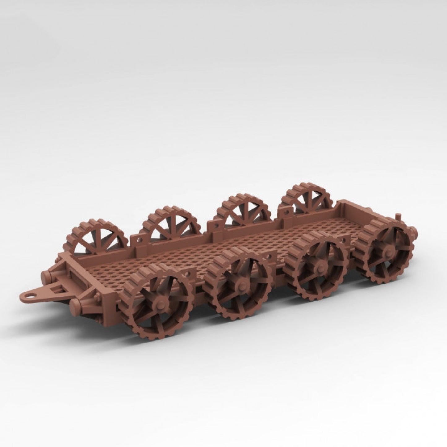 Cargo Trailer Miniature Sci Fi Vehicle 28mm 32mm Nuclear Wasteland DnD Dungeons and Dragons Wargaming Mini Steam Punk Tabletop Wargaming