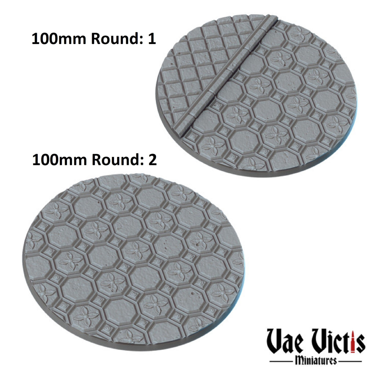 Round Bases for D&D Miniatures Royal Palace Castle 25mm and 32mm Dungeons and Dragons, Pathfinder, Tabletop Vae Victis