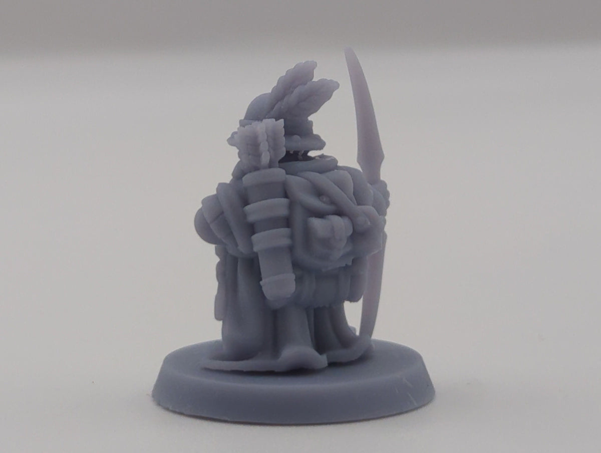 Halfling Scout DnD Dungeons and Dragons 28mm/32mm TTRPG Fantasy Wargame Miniature NPC Halfling NPC Tabletop 3D Printed Miniatures
