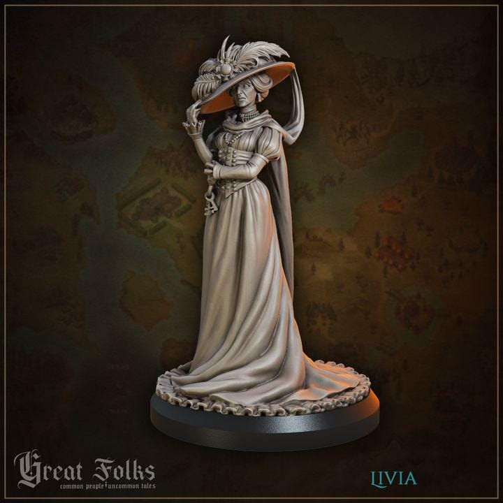 The Royal Roses DnD Dungeons and Dragons 28mm/32mm TTRPG Wargame Miniature NPCs for Townsfolk Villagers Diorama NPCs Piano Scatter Scenery — Etsy photo 4