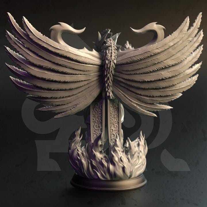 Arcane Phoenix miniature photo 2