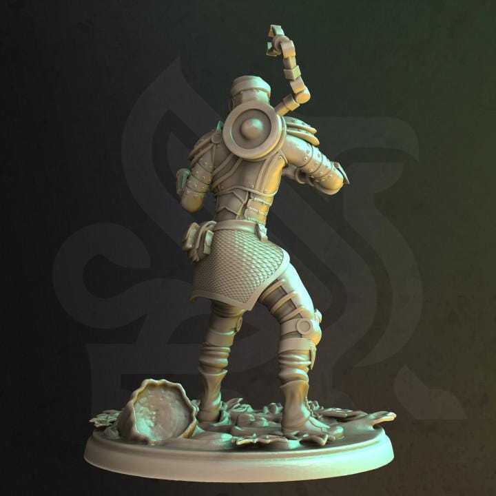 Robot Knight Commander Henry alternate view