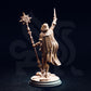 
Desert Priestess Dungeons and Dragons 28mm/32mm/38mm Mini RPG Tabletop Miniature DnD Painting Pathfinder 5e DnD - DmS