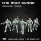 
5pc The Iron Guard of Kovlova - Modular Troops (Iron Guard Collection) | 28mm/32mm TTRPG Sci-fi Wargaming Troops Kovlovan Military Soldiers