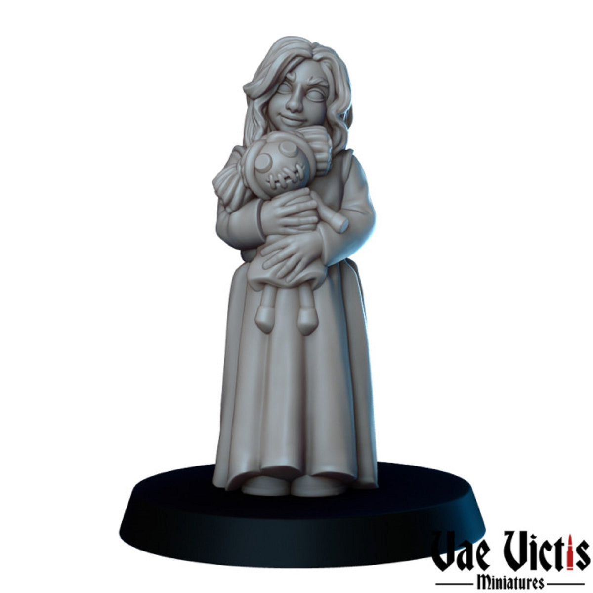 
7pc Orphanage Set 18mm/32mm DnD Dungeons and Dragons D&D Townsfolk Children Pathfinder Fantasy miniature by Vae Victis