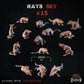 
15pc Tiny Rat Miniatures DnD Dungeons and Dragons Basing Bits RPG Scatter DnD Rat Monster Pathfinder 5e DnD Sewer Rat Scenery Alive and Dead