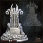 
Monster Miniature King of the Eyeless DnD Dungeons and Dragons 28mm/32mm Satyr NPC Skeleton Skull Scatter Terrain Miniature props Throne