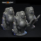 
3 Walrus Hunters Miniature – Dungeons and Dragons RPG Tabletop Figure Pathfinder 5e –PnP
