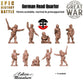 
46pc WW1 German Starter Pack – 15mm 20mm 28mm 32mm 1 35 Scale – Infantry, Vehicles & Artillery – Eskice Miniature