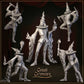 
Great Grimoire, Harlequins, DnD, DnD Miniature, Dungeons and Dragons,28mm or 32mm