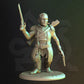 
Grand Trailblazer Miniature Swifty DnD Dungeons and Dragons 28mm/32mm TTRPG Fantasy Wargame Miniature DnD 5e Pathfinder Hobbit Rogue Figure
