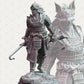 
2pc Samurai of the Fox Miniature DnD Dungeons and Dragons 28mm/32mm Kenshi Kitsune RPG Fantasy Fighter DnD Warrior Pathfinder 5e Miniatures
