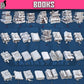 
Mix of 30pc Book Miniatures for Dungeons and Dragons 28mm/32mm Basing Bits DnD Terrain Scenery Scatter D&D TTRPG Mini Basing Material - STL