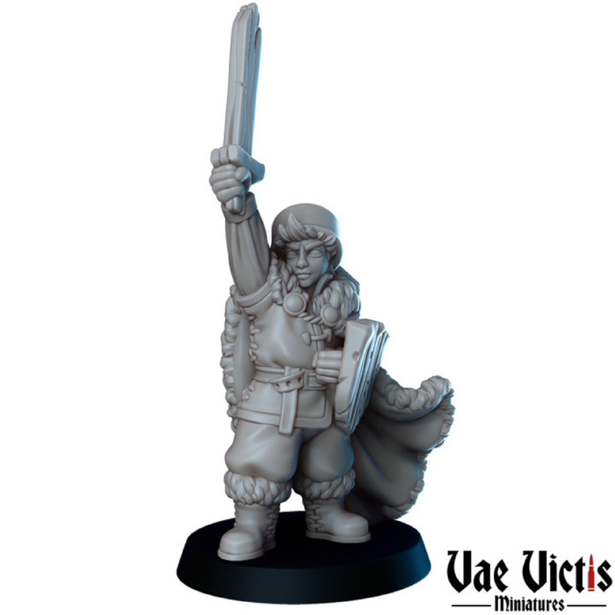 
Winter Adventurers for DnD, Explorers, Dungeons and Dragons, 28mm or 32mm D&D Pathfinder by Vae Victis Miniatures