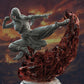 
Fire Genasi Monk GREY RESIN Dungeons and Dragons 28mm/32mm/38mm Mini RPG Tabletop Miniature DnD Painting Pathfinder 5e DnD Andrazia - DmS