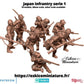 
Japan Soldiers Serie 1 x10 WW2 – 15mm 20mm 28mm 32mm 1 35 Scale – Imperial Infantry Miniatures – Eskice Miniature