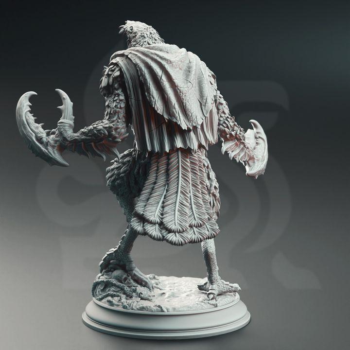 
3pc Eldritch Ravenous Crow Miniatures DnD Dungeons and Dragons 28mm/32mm Bird Figurine DnD Monsters Pathfinder TTRPG Fantasy Monsters Ravens