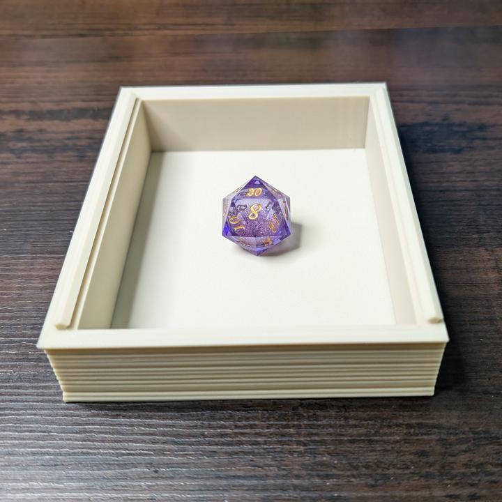 
Nightweave Tome Dice Tower Vault – Dice Roller & Tray Combo – DnD Spellbook Prop – Spider Queen RPG Storage – Support-Free Print, FatesEnd