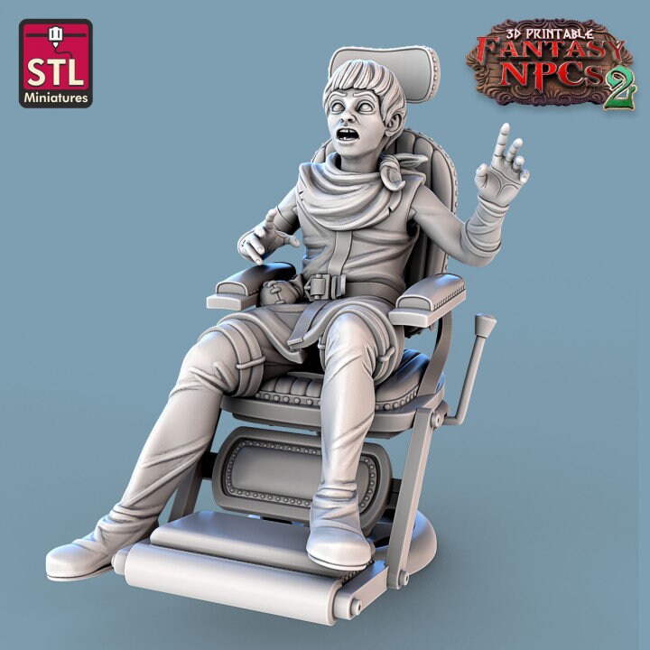 
Dentist Set, DnD, Dungeons and Dragons, Fantasy NPCs, Orc, Dwarf Miniatures, Scatter Terrain, Furniture, DnD Scatter, Fantasy Roleplay