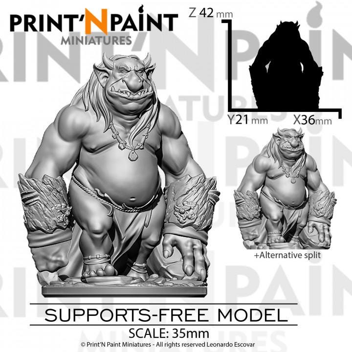 
Forest Troll Miniature – Dungeons and Dragons RPG Tabletop Figure Pathfinder 5e –PnP