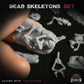 
22pc Dead Skeletons Miniature Basing Bits DnD Dungeons 28mm/32mm TTRPG Fantasy Wargame Bone Skeletons Basing Elements Graveyard SceneryZbW