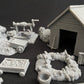
Medieval Mine DnD Dungeons and Dragons 28mm/32mm Underground Scatter Terrain D&D Pathfinder Mine Scatter Rocks Mining Cart Ladder and more