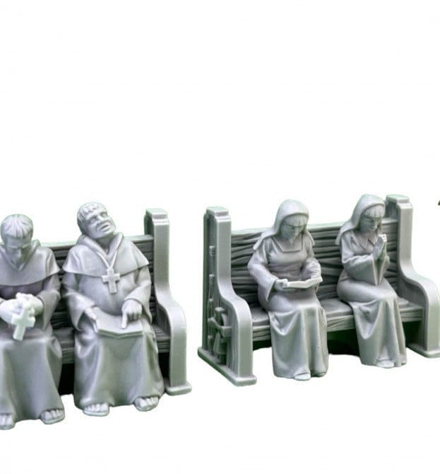 
Church Miniatures At a prayer for DnD,