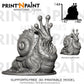 
Giant Snail Miniature – Dungeons and Dragons DnD 5e Pathfinder RPG Tabletop Fantasy Figure –PnP