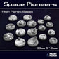 
17pc Alien Planet Bases