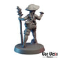 
Druid Circle of Spores DnD5e Dungeons and Dragons TTRPG Miniature 28mm 32mm Figurine Circle Spells Fungal Spores NPC D&D Spore Druid