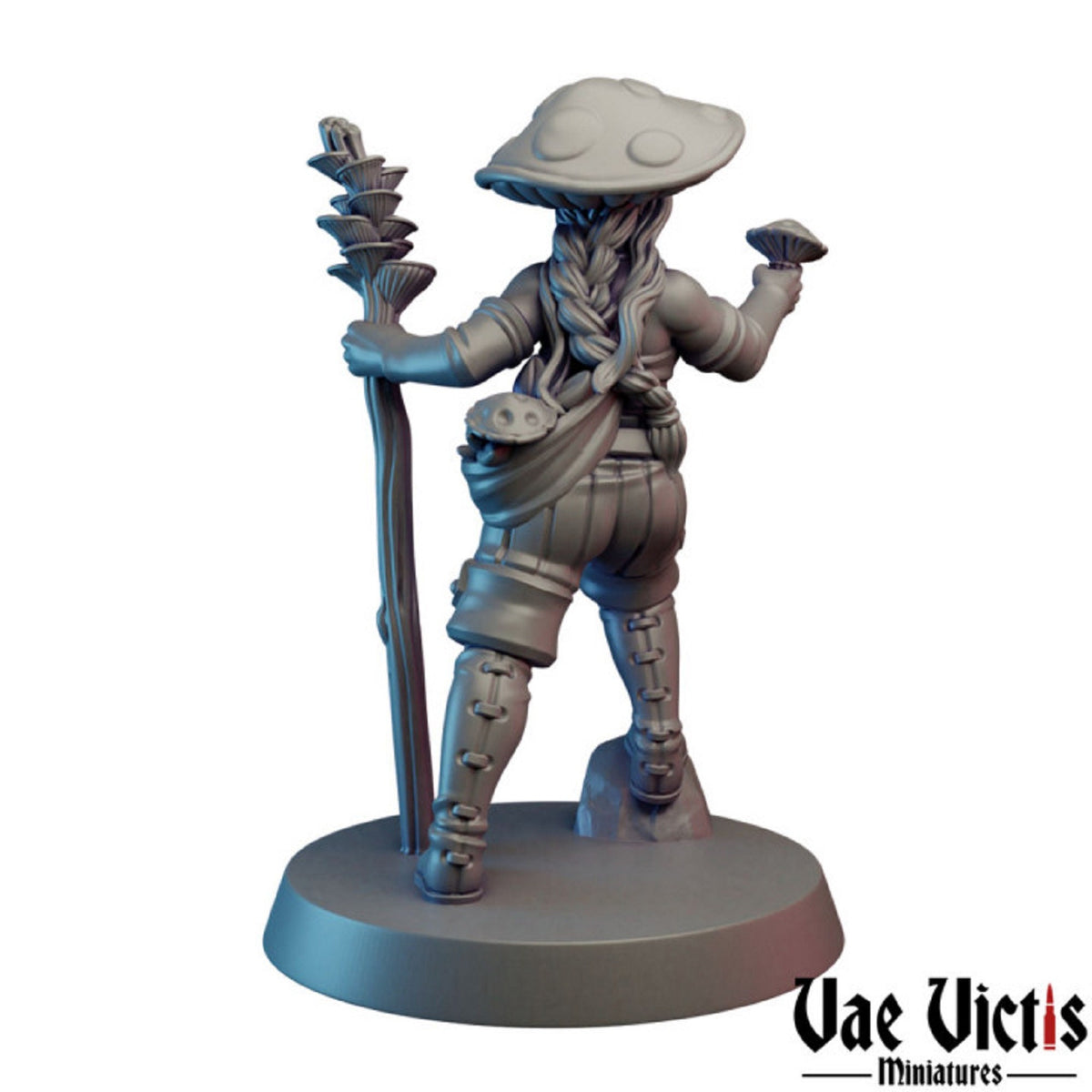 
Druid Circle of Spores DnD5e Dungeons and Dragons TTRPG Miniature 28mm 32mm Figurine Circle Spells Fungal Spores NPC D&D Spore Druid