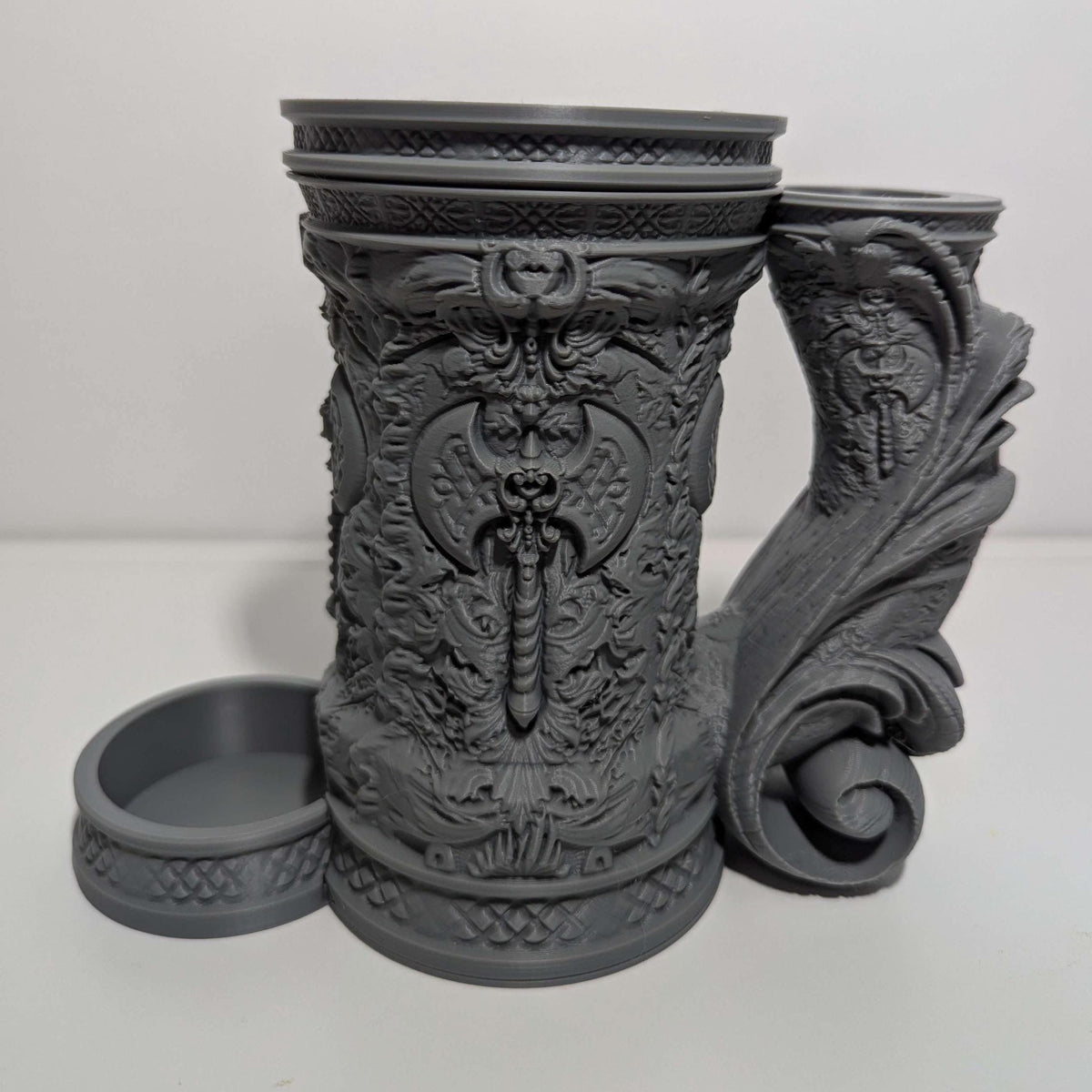 
Barbarian Tankard Dice Vault and Tower 3D