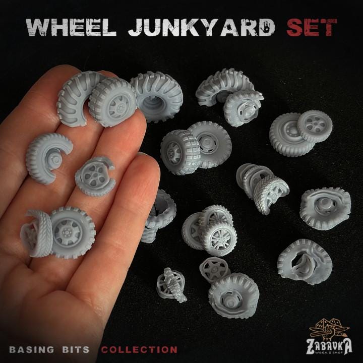 
20pc Wheel Junkyard