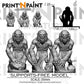 
3 Ghouls Miniature – Dungeons and Dragons RPG Tabletop Figure Pathfinder 5e –PnP