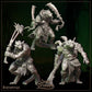 
3pc Serpentfolks for Dungeons and Dragons 28mm/32mm Snake Warriors TTRPG - GG