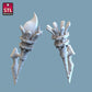 
10 pc Torches DnD Dungeons and Dragons 28mm/32mm TTRPG Fantasy Wargame Scatter Terrain Medieval Miniatures Castle Scatter Terrain Torchs