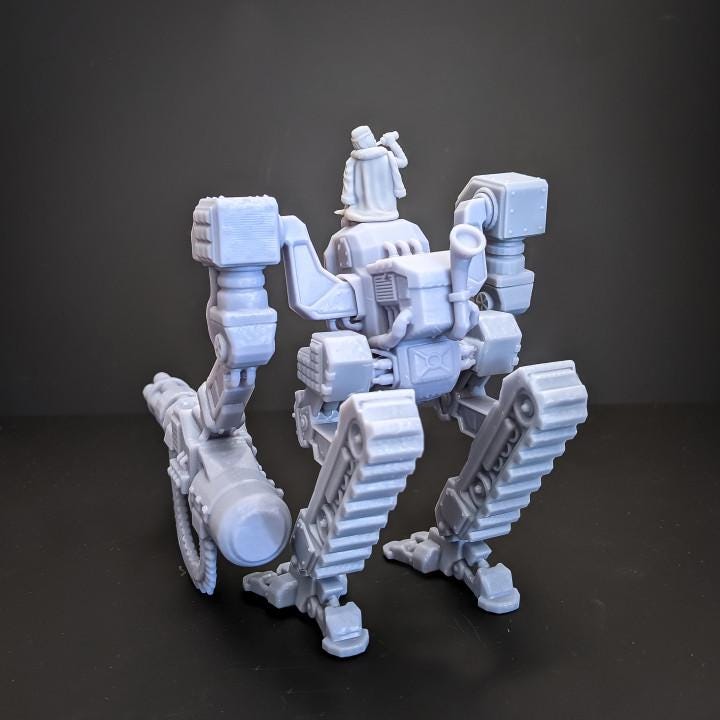 
The Reaper Mech & Valentina (The Iron Guard Collection)