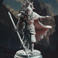 
Bodyguard Knight - Roland the Dutiful | 28mm/32mm/38mm TTRPG Dark Fantasy Wargaming Knight Spear House Hornburg Character Bastian Guard