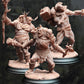 
Ettin Savages - Droggod Tribe | 28mm/32mm/38mm TTRPG Fantasy Wargaming Orc Creature Troll Eredel County DnD Two-Headed Ogre Monster