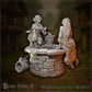 
The Ultimate Diorama Pack of Miniature Villagers Townsfolk NPCs and Buildings 28mm/32mm TTRPG Townsfolk Miniatures Medieval Figurines - GG