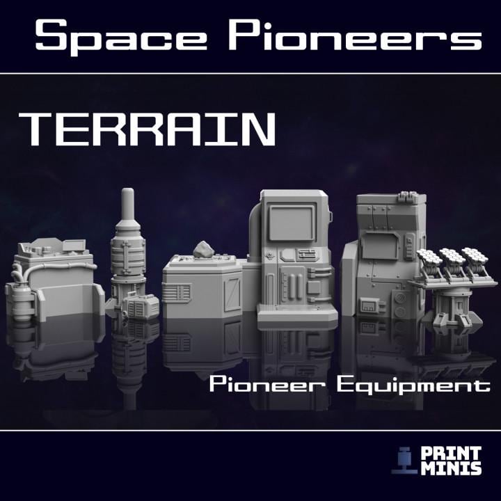 
Space Colonisation Machines - Terrain